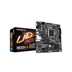 Gigabyte MB [H610M H DDR4 G10]LGA1700; 2xDDR4 up to 64GB1xM.2; HDMI,VGA; 2xPS2; 6xUSB
