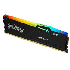 Kingston 64GB 5600MHz DDR5 RGBFury Beast (2x32GB) RGBCL40, XMP 3.0 Ready,