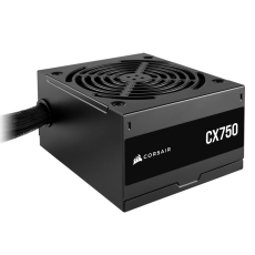 CORSAIR PSU 750W CX75080 PLUS, Bronze120mm Low-Noise fan, ATX