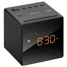 Sony radio alarm ICFC1 crni