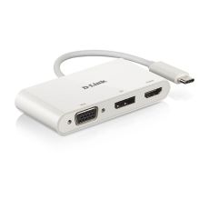 HUB Dlink 3-in-1 USB-C to HDMI/VGA/DP Adapter