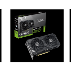 ASUS VGA DUAL-RTX4060TI-O8GNVIDIA GeForce RTX4060 Ti8GB GDDR6 128bit;HDMI,3xDP