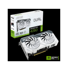 ASUS DUAL-RTX4060-O8G-WHITENVIDIA GeForce RTX 40608GB GDDR6 128bit;HDMI,3xDP