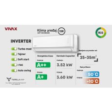 Vivax 12 INVERTER ACP-12CH35AEGI AEGI 12ka -10 A++