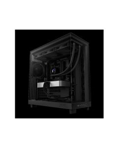 NZXT CASE H6 FLOW BLACK mini-ITX, Micro-ATX, ATX, Mid-tower, 3x fan