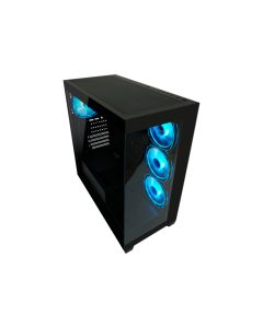 LC-Power Case Gaming 715B Midi-tower, ATX, 4x ARGB fan1x USB-C, 2x USB-A