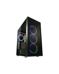 LC-Power Case Gaming 802B 4x 120mm RGB fans Black_Wanderer_X - ATX gaming case