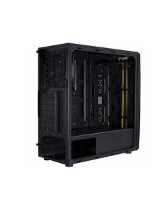 Inter-tech Case Thunder ATX, mATX, ITX, 1x 120mm fan, tinted window side panel