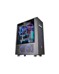 Thermaltake Core X71 TG Full tower, tempered glass, 2x Riing fans, 1x GPU support bracket