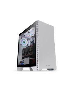 Thermaltake S300 TG Snow Mid tower case, bijela boja, 1x Standard fan 120mm