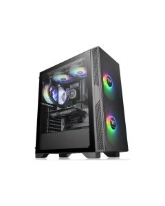 Thermaltake Versa T25 TG Mid tower, tempered glass, 1x 120mm Standard fan