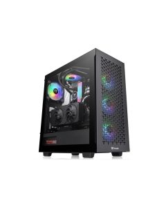 Thermaltake V350 TG ARGB Air Mid tower, tempered glass, 3x 120mm ARGB fan, 1x 120mm Turbo fan