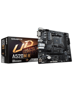 Gigabyte MB A520M HAM4/2xDDR4/1xM.2/4xSATA6xUSB/HDMI/DVI/microATX
