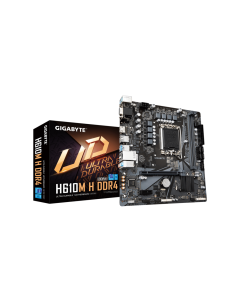 Gigabyte MB [H610M H DDR4 G10]LGA1700; 2xDDR4 up to 64GB1xM.2; HDMI,VGA; 2xPS2; 6xUSB