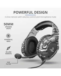 Trust GXT488 PS4 slušalice siv Forze-G