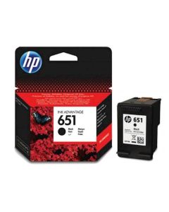 Tinta HP black 651