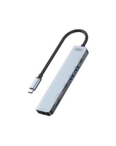 XO USB Type-C Multi-hub 7in1 HDMI, 2x USB 3.0, 2x USB-C, SD/TF
