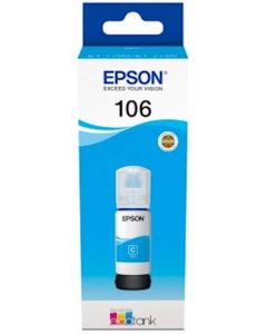 Tinta EPSON EcoTank Cyan 106