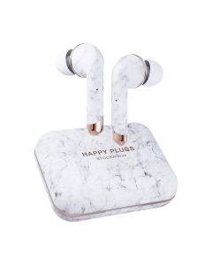 Slušalice Happy Plugs Air 1 plus TWS white marble