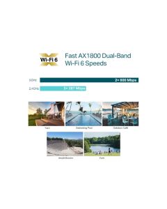 TP-Link AX1800 Wireless DualBand Ceiling Mount AccessPoint
