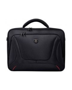 PORT COURCHEVEL CLAMSHELLTORBA ZA LAPTOPE, 15.6",CRNA