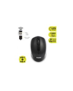PORT PREMIUM RUKSAK 14/15.6"I WIRELESS MIŠ, CRNI