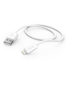 Kabl za punjenje HAMA, USB-A-Lightning, 1m, bijeli