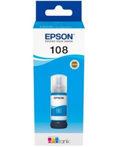Tinta Epson 108 EcoTank Cyan