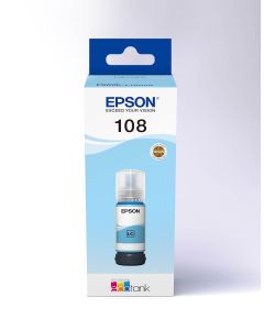 Tinta Epson 108 EcoTank Light Cyan