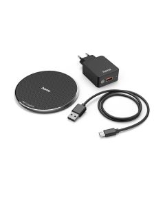 Wireless punjač set HAMA "QI-FC10" 10W crni