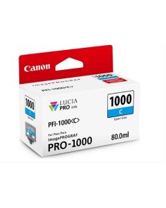 Tinta CANON PFI-1000 CYAN
