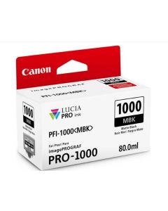 Tinta CANON PFI-1000 MATTE BLACK