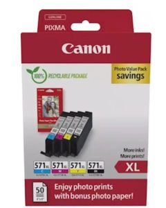 KOMPLET CANON CLI-571 M,Y,C,BK XL