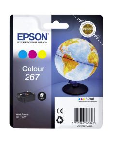 Tinta EPSON 267 WF-100W color