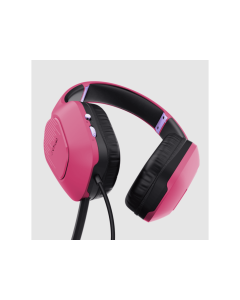 Trust GXT790P Tridox 3-in-1bundle (slušalica, miš ipodloga za miš), pink