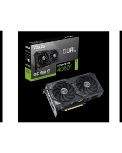 ASUS VGA DUAL-RTX4060TI-O8GNVIDIA GeForce RTX4060 Ti8GB GDDR6 128bit;HDMI,3xDP