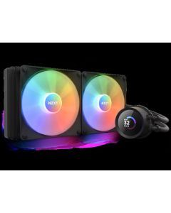 NZXT Water cooling 280 RGB Kraken, liquid AIO cooler LCD Display